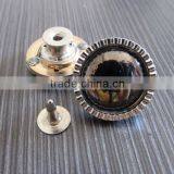Laser Fashion Metal Jeans Button