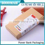 Best Selling Products for Christmas Decoration Gift Aluminium Case 8000mah Mobile Power Bank thumbnail-6