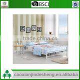 Good Quality Morden Design Bedroom Furniture Kids Use Metal Frame Double Bed thumbnail-3