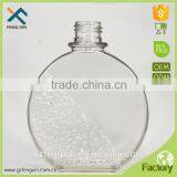 Clear Oval Pet Plastic Bottle