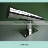 Perfect Stainless Tournament Style Transom Wall Mounted Single Rod Holder thumbnail-3