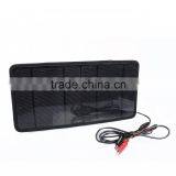 Best Price 7w Solar Power Charger for Solar Car Battery Maintenance,12V Battery Charging,cell Phone and 5V USB Port Device. thumbnail-4