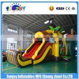 2016 Sunjoy latest design gaint pirate ship inflatable combo for sale outdoor