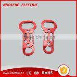 DSH01 Highly Visible Red Drable Six Hole Multiple Lockout Hasp