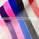 Eco Friendly China Fashion Colorful Sheer Organza Ribbon Wholesales thumbnail-1