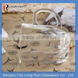 LongRun 250ml Glass Drinking Cup With Handle