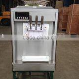 Digital Touch Screen Frozen Yogurt Rainbow With Syrup Option Soft Ice Cream Machine thumbnail-1