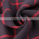 China supplier wholesale 100% polyester spandex blend colorful cheap satin printed fabric for garments and trousers