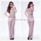 Popular Design Ready Stocklot Elegant Women Hot Sale Black Jumpsuit thumbnail-2