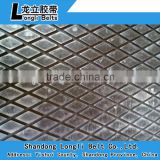 Diamond type patterned conveyor belt rubber belt conveyor belt