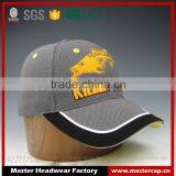 3D Embroidery Baseball Caps Dimond Polyester Baseball Caps