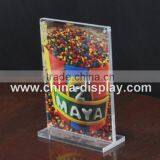 L / Tshape Acrylic Sign Holder a5 Size Acrylic Menu Holder thumbnail-3