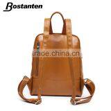Leather Day Backpack Bag School Bag Girls Laptop Shoulders Bag thumbnail-3