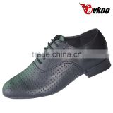 good quality men modern dance shoes soft genuine leather salsa dance shoes wholesale price