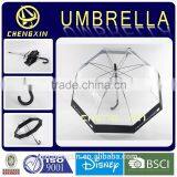 Wholesale Hight Quantity Straight Poe Transparent Umbrella