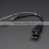 2 Pin JST SM 2.5mm Male Connector Jumper Wire Cable Assembly 10cm Black