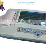 6-Channel Color Touch Screen ECG Machine/ Electrocardiograph/six Channel ECG Machine thumbnail-3