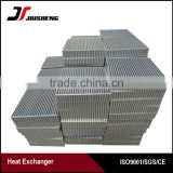 customized aluminum bar and plate intercooler core for heavy truck