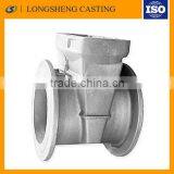 QT450 Cast Iron Valve Body / Valve Body Cast Iron Casting / DN100 Iron Cast Valve Body