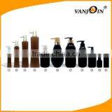 Amber or Black Shampoo Bottle With Pump