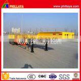 Phillaya Semi Trailer 2 Axle 3 Axle 20ton 30ton 40ton Skeleton Container Utility Trailer for Sale thumbnail-3