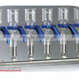 6-branches Lab Vacuum Filtration/Manifolds Vacuum Filtration----Glass/stainless Steel Funnel thumbnail-3