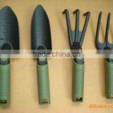 Plastic Gardening Tool Set Plastic Shovel Rake Fork thumbnail-1