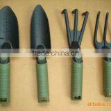 Plastic gardening tool set plastic shovel rake fork