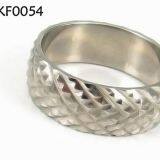 Titanium Silver 316l Stainless Steel Rings With Custom Logo thumbnail-3