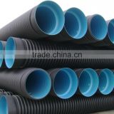 8KN/10KN DWC HDPE Corrugated Pipe For Drain Water