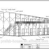 Maldives Temporary Cheap Labor Prefab House Camp thumbnail-6