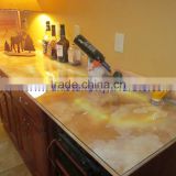 New Fashion BACKLIT ONYX COUNTERTOPS FOR BAR RECEPTIONS