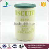 Wholesale Ceramic Modern Long Round Canister, Giant Canisrer thumbnail-1