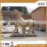 Marble Horse Head Sculpture Marble Goat Sculpture thumbnail-1