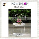 Antirust Flower Wrought Iron 3-tier Planter Stand thumbnail-2