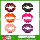 Promotional Party Love Kiss Silicone Wine Glass Markers, Silicone Wine Drink Glass Marker thumbnail-2