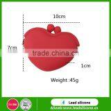 2015 Hot Selling Heart Shape Silicone Wallet/Silicone Coin Bag thumbnail-3