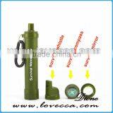6000ML Outdoor Survival Emergency Water Filter Straw , Portable Water Straw thumbnail-3