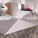 CN8023 Antique Modern Round Silver Mirror Coffee Table With Stools thumbnail-3