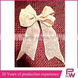 China Factory Supply Crafts Decorations Christmas Tartan Bow/christmas Ribbon Bow for Christmas Market thumbnail-5