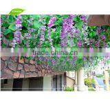 GNW FLV 07 China Factory Wholesale Artificial Willow Leaves Vine Garland Silk Material for Bedroom Decoration thumbnail-3