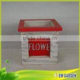 Gold Supplier Hot Sale Custom Handmade Wall Hanging Flower Pots thumbnail-3