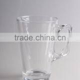 Custom Logo Printed Clear Cheap 16oz Glass Coffee Mugs Wholesale thumbnail-5