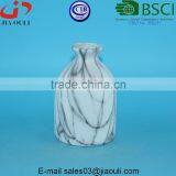 Table Decor Water Transfer Printing Marble/wood Color Mini Ceramic Vase thumbnail-1