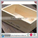 New Natural Wooden Farm Solid Apple Fruit Crate thumbnail-2