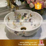 Jingdezhen Ceramic Washbasin Table Top Hand Wash Basin thumbnail-2