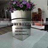 JINXIN Brushed Garden Planter/ Outdoor Flower Pots / Stainless Steel Decoration Pots thumbnail-1