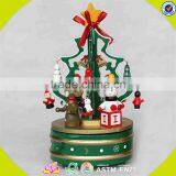 Wholesale Baby Wooden Snow Ball Music Box Merry Christmas Kids Wooden Snowball Music Box W07B006B thumbnail-5