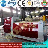 CE Approved Hydraulic W12 Hydraulic 4 Roller Plate Roll Bending Machine Veneer Reeling Machine thumbnail-4