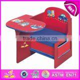 Новая деревянная детская игровая столешница 2015 года,Популярный деревянный детский учебный стол,Детский письменный стол высокого качества в продаже W08G026 thumbnail-5
